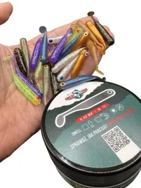 great-fish-gf1-zestaw-gum-na-okonia-multicolor-49mm-1g-24szt