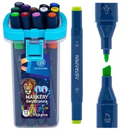markery-artystyczne-dwustronne-pedzelkowe-brush-sciete-promarkery-astra-12k