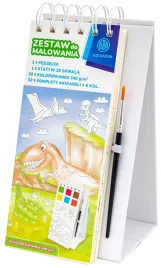 kolorowanka-na-statywie-farby-akwarelowe-pedzelek-zestaw-astra-dinozaur