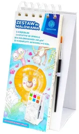kolorowanka-na-statywie-farby-akwarelowe-pedzelek-zestaw-astra-lew