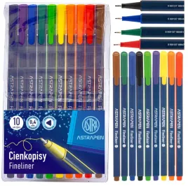 cienkopisy-kolorowe-trojkatne-dlugopisy-astra-04-mm-zestaw-komplet-10-kol