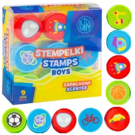 stempelki-zapachowe-boys-pieczatki-samotuszujace-dla-dzieci-astra-9-szt