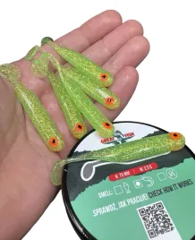 guma-great-fish-gf1-shrimp-scent-glitter-light-green-7cm-25g-6szt