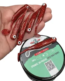 guma-great-fish-gf1-shrimp-scent-glitter-red-7cm-25g-6szt