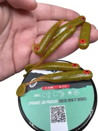 guma-great-fish-gf1-no-scent-motor-oil-green-7cm-25g-6szt