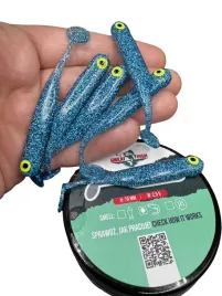 guma-great-fish-gf1-shrimp-scent-glitter-blue-7cm-25g-6szt