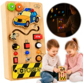 drewniana-tablica-manipulacyjna-montessori-wlacznik-swiatla-led-policja-3