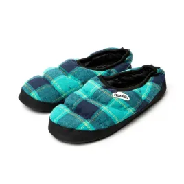 kapcie-zimowe-ocieplane-klapki-nuvola-classic-scotland-turquoise-blue-34-35