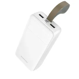 borofone-power-bank-30000mah-bj88b-clever-2xusb-bialy