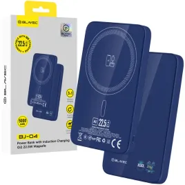 blavec-power-bank-5000mah-bj-04-ultra-slim-78mm-typ-c-225w-magnetyczn