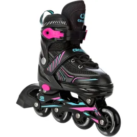rolki-regulowane-croxer-optima-mint-pink-35-38-kauczuk-abec7