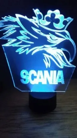 scania-logo-lampka-led-stan-nowy