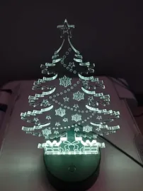 choinka-lampka-led-3d-akryl-pilot-7kolorow
