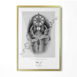 zlota-ramka-na-sciane-idealna-do-gabinetu-na-fotografie-i-plakaty-40x60-cm