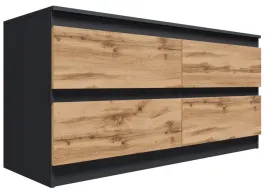 szafka-stolik-rtv-cr3-rtv-4-127cm-grafit-wotan-pojemna-komoda-4-szuflady