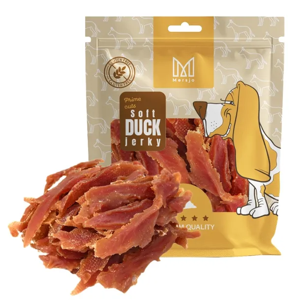 PRZYSMAK DLA PSA - Miękki filet z piersi kaczki BEZZBOŻOWY MERSJO 500g