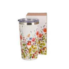 kubek-termiczny-prosty-wild-bird-600-ml-stalowy-ptaki-kwiaty