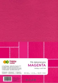 filc-do-dekoracji-magenta-20x30cm-10ark-happy-color