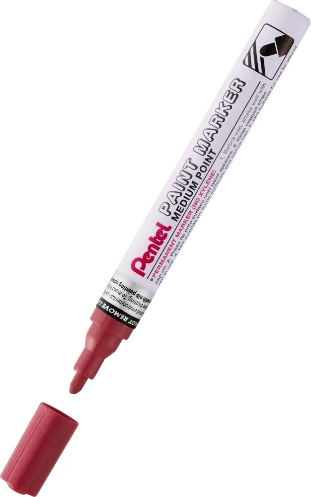 marker-olejny-perlowy-czerwony-pentel