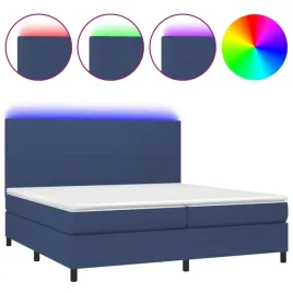 lozko-kontynentalne-z-led-i-materacem-203x200x118-128-cm-niebieskie