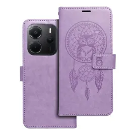 kabura-mezzo-book-do-xiaomi-redmi-note-14-5g-lapacz-snow-fioletowy