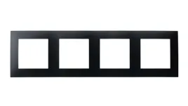 ramka-poczworna-4-krotna-szafir-czarny-matowy-ospel