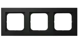 ramka-3-krotna-tworzywo-poliweglan-sonata-czarny-matowy-ospel