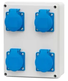 rozdzielnica-zestaw-gniazd-bez-zabezpieczen-4x230v-ip44-r-190-f-elektro
