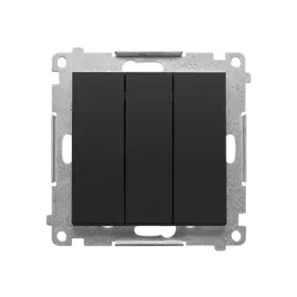 simon-55-czarny-mat-przycisk-potrojny-modul-10-ax-250-v-szybkozlacza