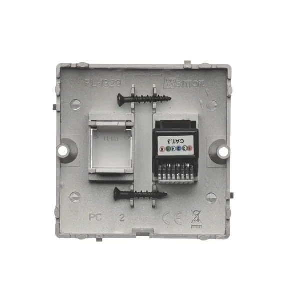 basic-modul-satyna-gniazdo-telefoniczne-rj12-pojed-kolor-bezowy