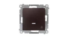 simon-54-premium-braz-mat-lacznik-krzyzowy-z-podswietleniem-led