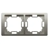 simon-basic-neos-ramka-podwojna-satynowy-bmrc2-29-kolor-szary