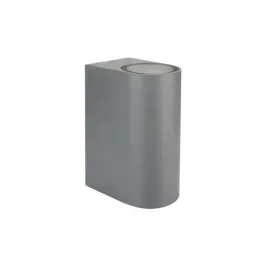 lampa-elewacyjna-dwukierunkowa-2xgu10-okragla-szara-torre-ip54-spectrum