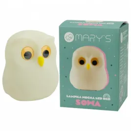 lampka-nocna-led-dla-dzieci-mary-s-sowa-bialy-ecolight