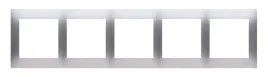 simon-54-premium-srebrny-mat-ramka-5-krotna-uniwersalna-ip20-ip44