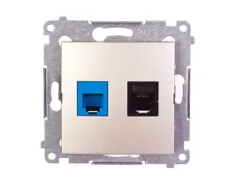 simon-54-premium-zloty-mat-gniazdo-komputerowe-rj45-5e-telefoniczne-rj12
