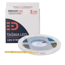 tasma-led-cob-neon-24v-5m-ip20-20w-3000k-ciagla-linia-swietlna-rolka-presco
