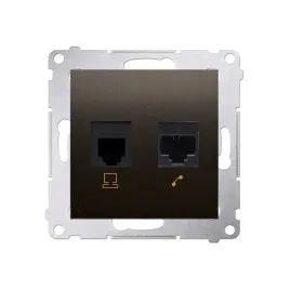 simon-54-premium-braz-mat-gniazdo-komp-rj45-kat-5e-tel-rj12-kontakt-simon