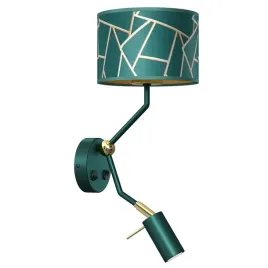 kinkiet-ziggy-green-gold-bottle-green-1xe27-1x-mini-gu10