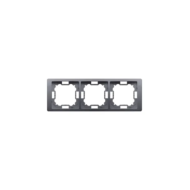 ramka-x3-uniwers-simon-basic-modul-neos-srebrny