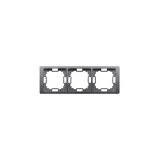 ramka-x3-uniwers-simon-basic-modul-neos-srebrny