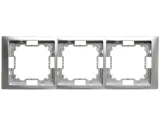 ramka-x3-uniwers-simon-basic-modul-neos-srebrny-liczba-gniazdek-3-szt