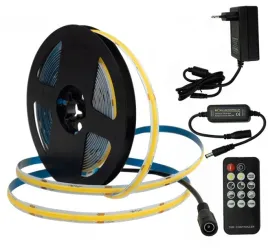zestaw-tasma-led-230v-24v-35w-3000k-630lm-m-5m-tasma-zasilacz-pilot-cob