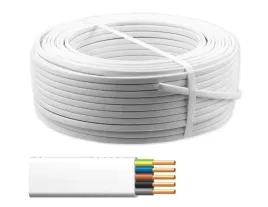 przewod-ydyp-5x4-450-750v-plaski-drut-bialy-elpar-cena-za-1m