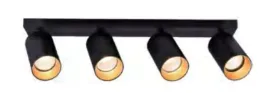 lampa-scienno-sufitowa-maribel-4-gu10-czarno-zlota-czarne-pierscienie