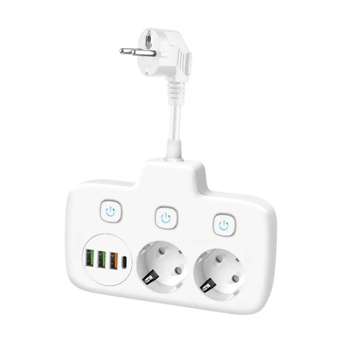 rozgaleznik-2gn-z-u-wyl-3xusb-a-usb-c-stan-nowy