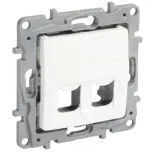 niloe-niloe-selection-gniazdo-2xkeystone-bez-modulow-biale-nilo2-legrand