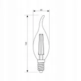zarowka-led-kobi-e14-440lm-a-stan-nowy