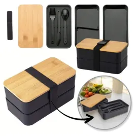 sniadaniowka-lunch-box-ze-sztuccami-podwojny-z-pokrywka-bambus