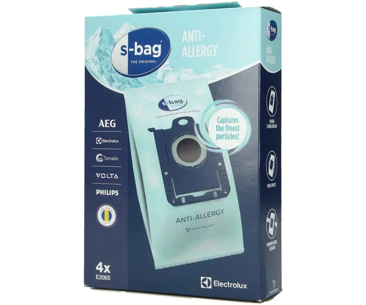 Worki antyalergiczne Electrolux S-Bag E206S 4SZT ULTRA SILENCER ZEN